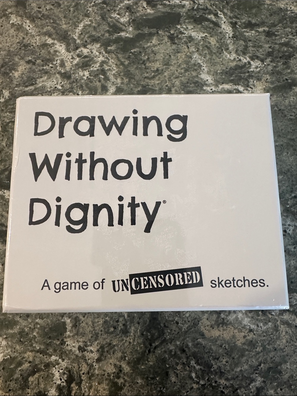 NEW Drawing Without Dignity Game
